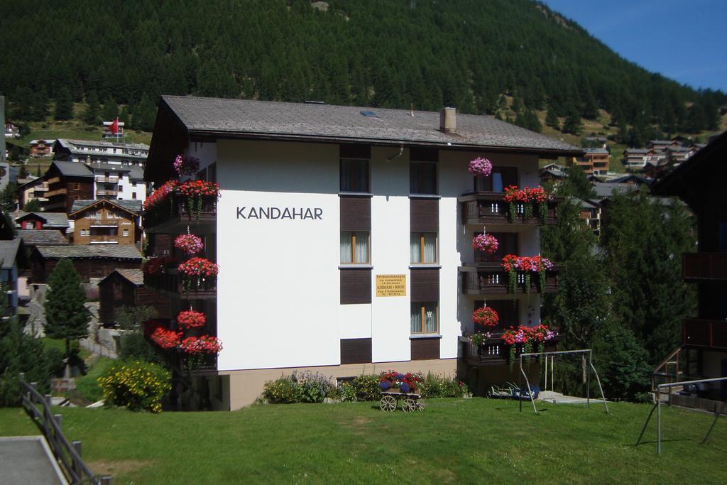 Haus Kandahar Saas-Fee Bagian luar foto